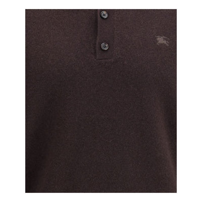 Cashmere long-sleeved polo Sweater