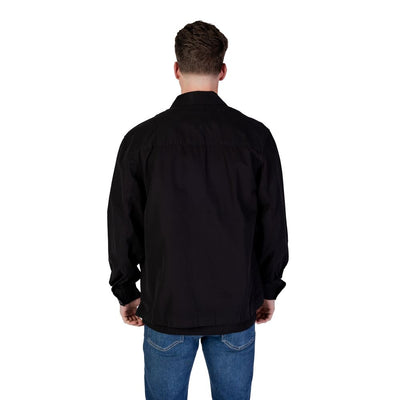 Black Recycled Cotton Shirt