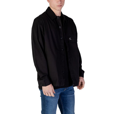 Black Recycled Cotton Shirt