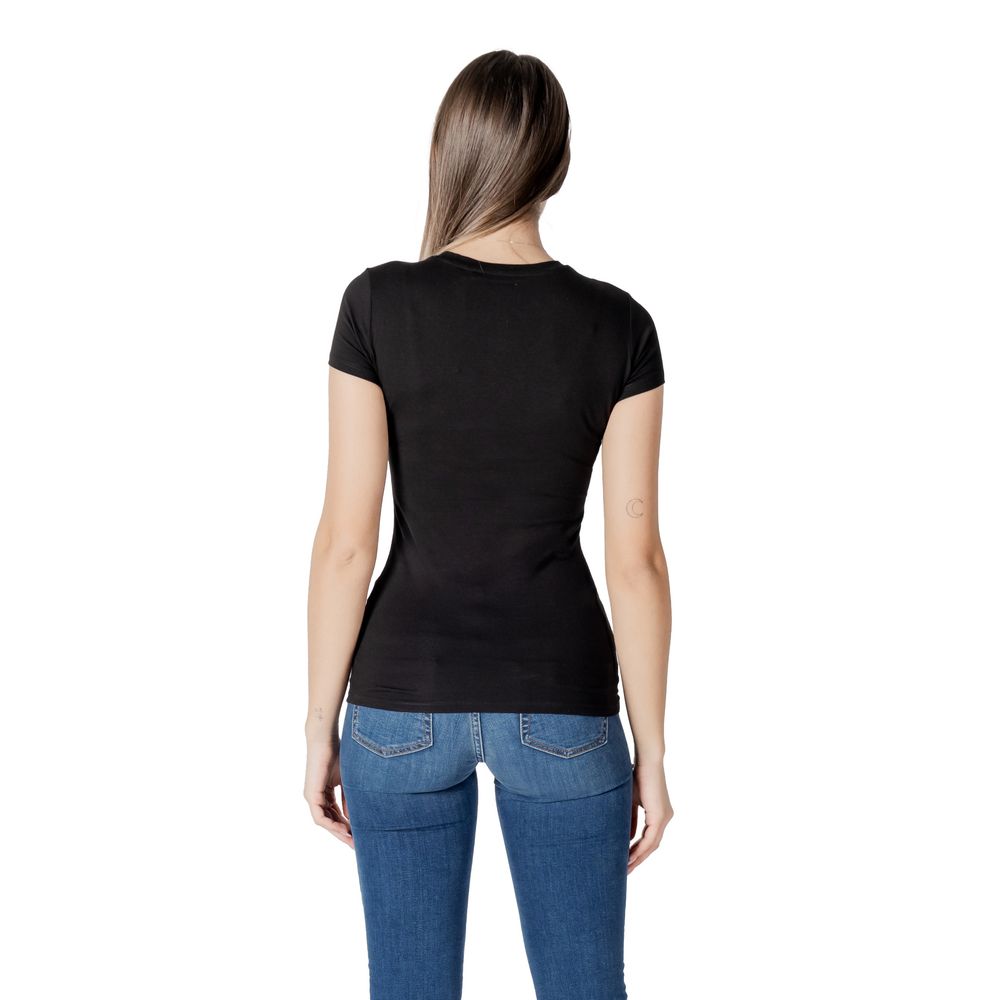 Black Cotton T-Shirt