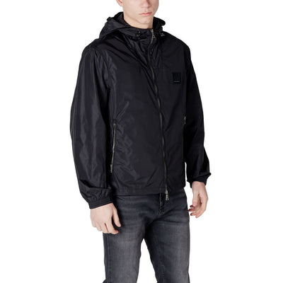 Black Polyamide Jackets & Coat