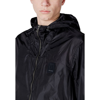 Black Polyamide Jackets & Coat