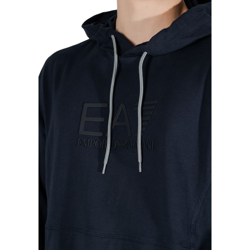 Blue Cotton Hoody