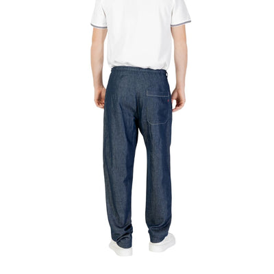 Blue Cotton Pant