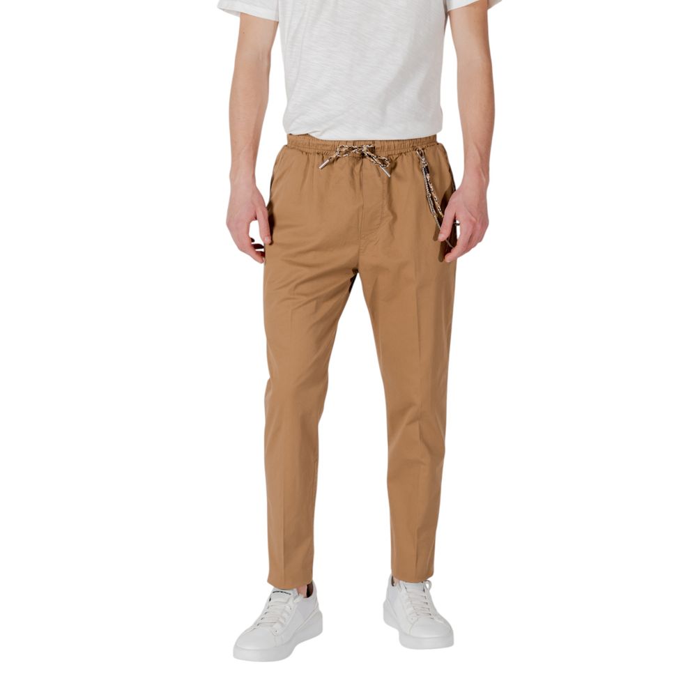 Brown Cotton Pant