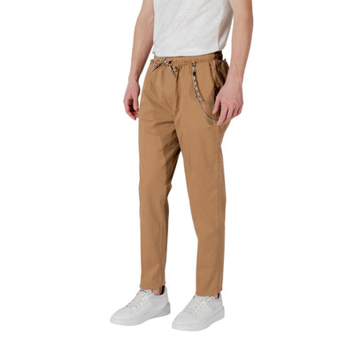 Brown Cotton Pant