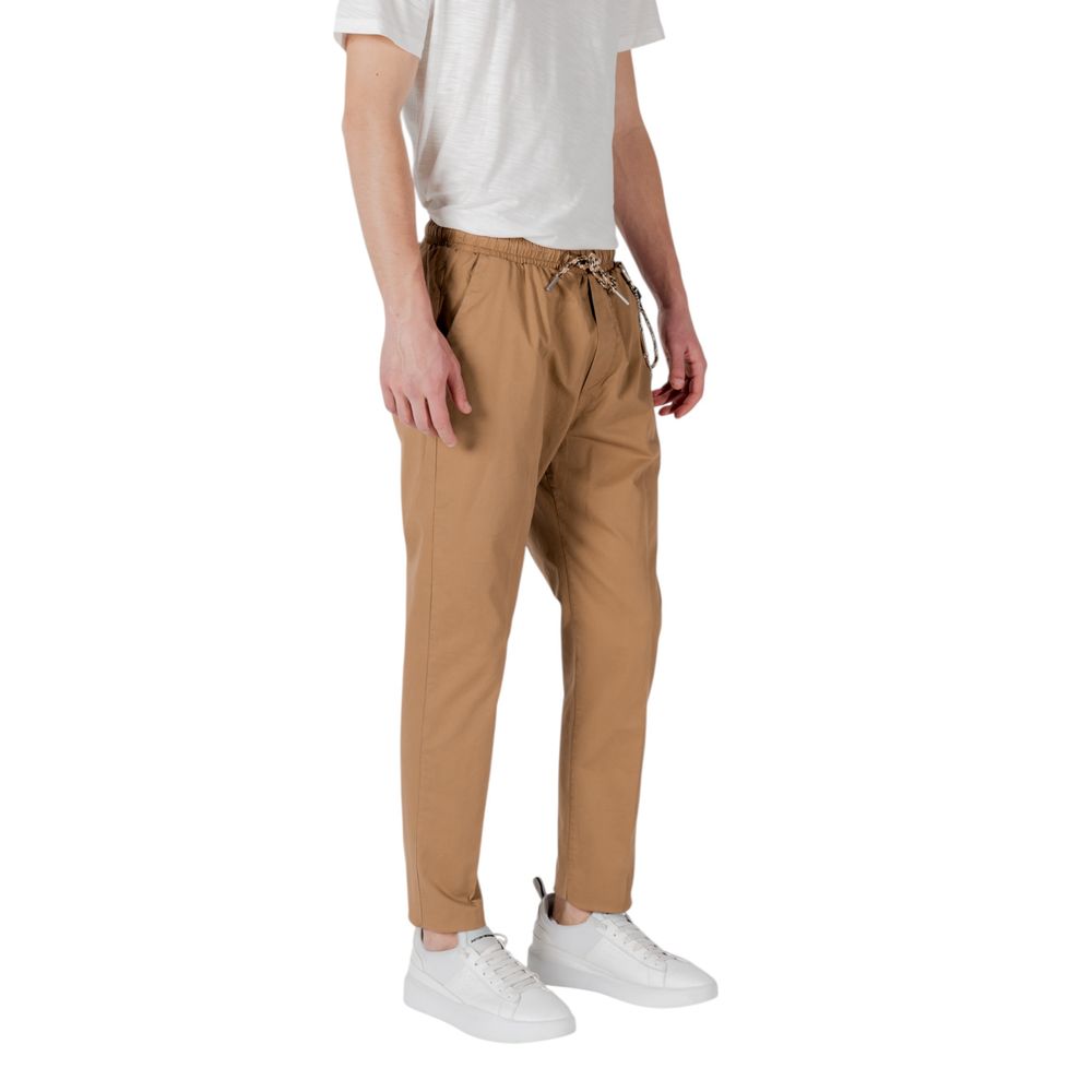 Brown Cotton Pant