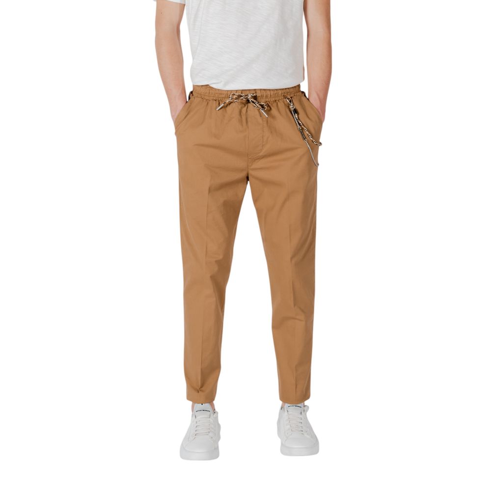 Brown Cotton Pant