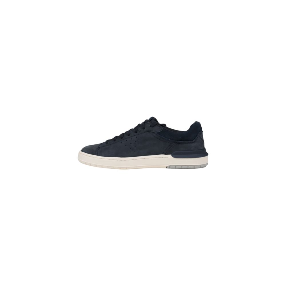 Blue Nubuc Leather Sneaker