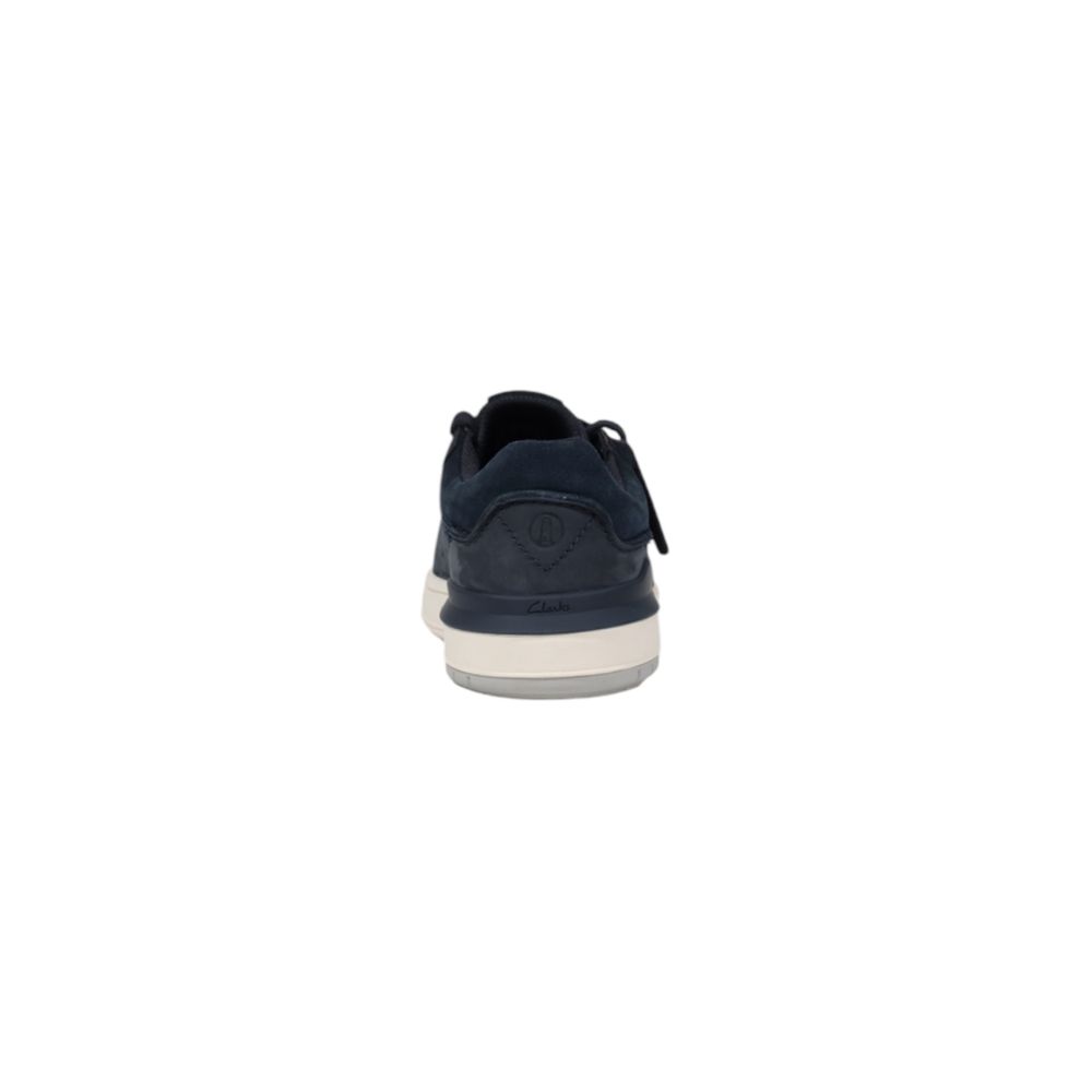 Blue Nubuc Leather Sneaker