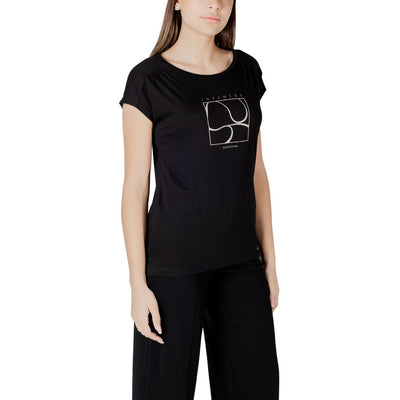 Black Cotton T-Shirt
