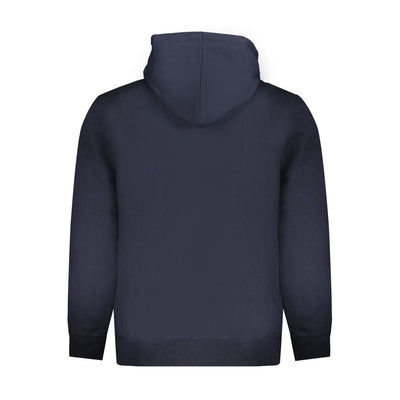 Blue Cotton Men Sweater
