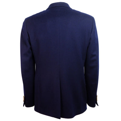 Blue Wool Men's Blazer