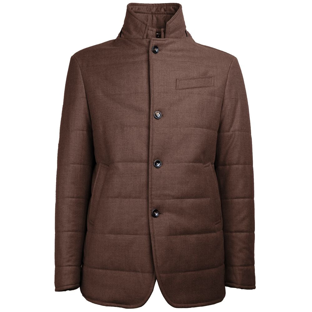 Brown Wool Jackets & Coat
