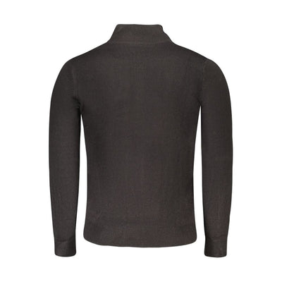 Black Nylon Sweater