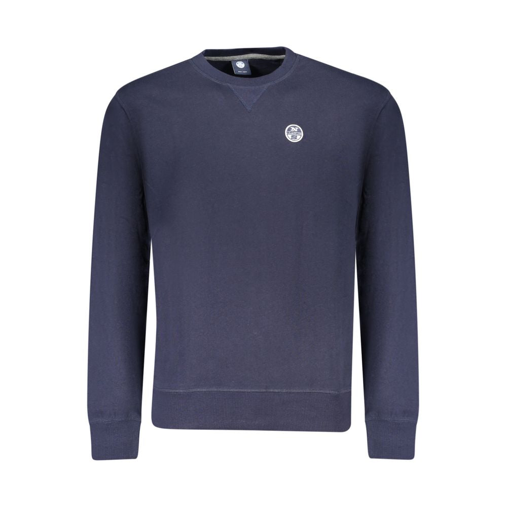 Blue Cotton Sweatshirt