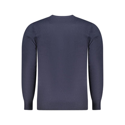 Blue Nylon Sweater