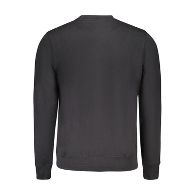Black Cotton Sweatshirt