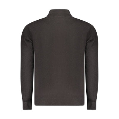 Black Nylon Sweater