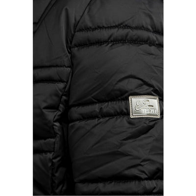Black Polyester Jackets & Coat