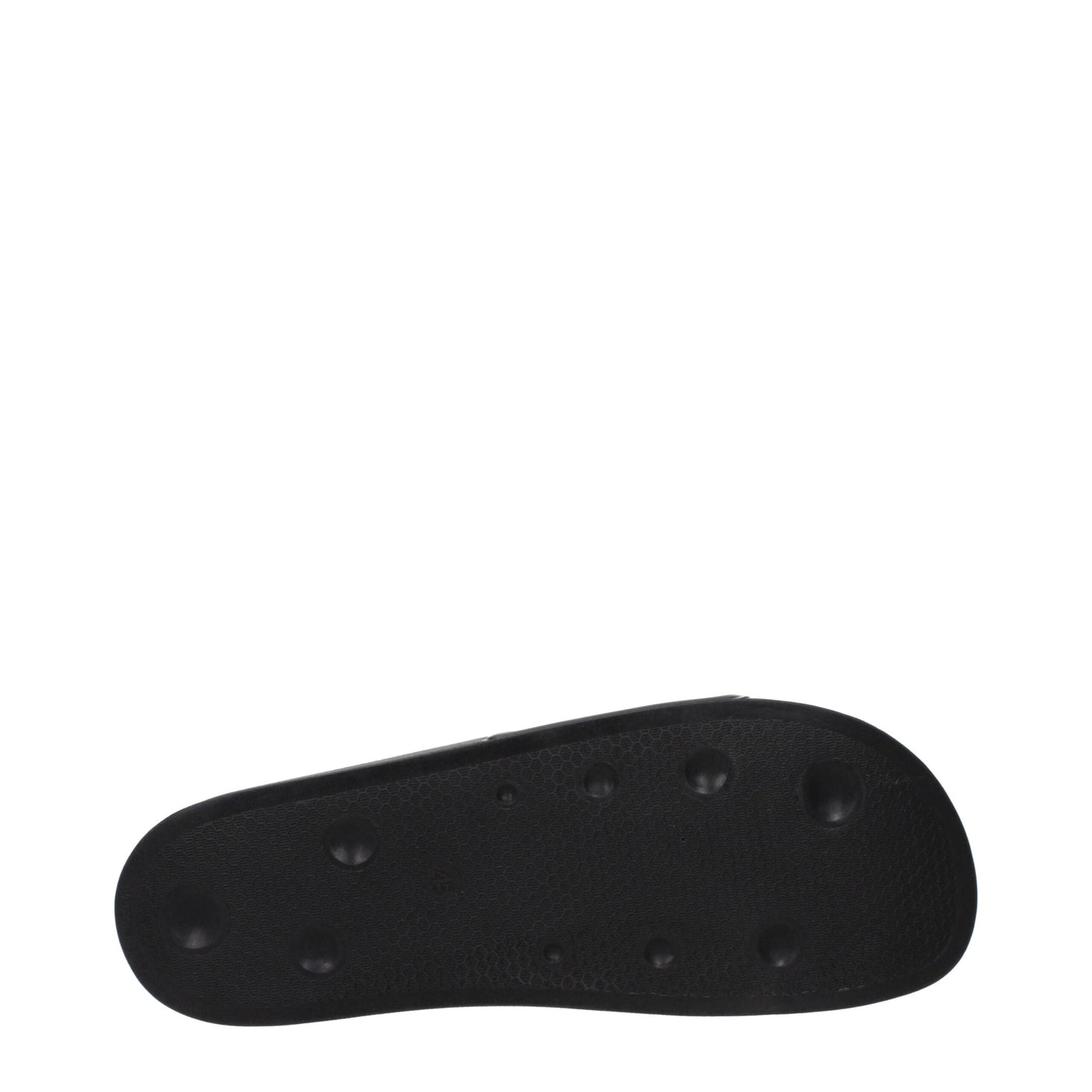Black Cotton Slippers Sandals