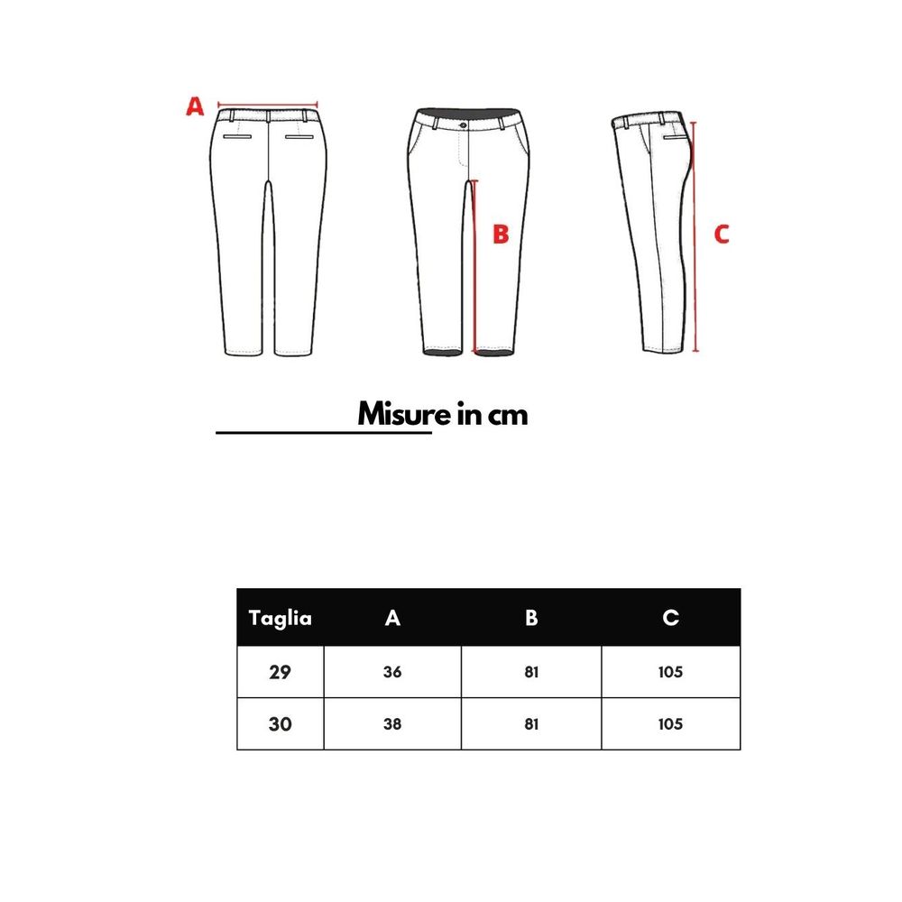 Blue Cotton Skinny Jean