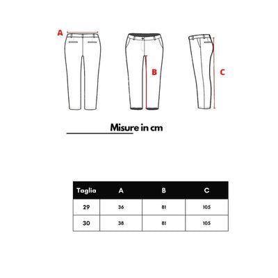 Blue Cotton Skinny Jean