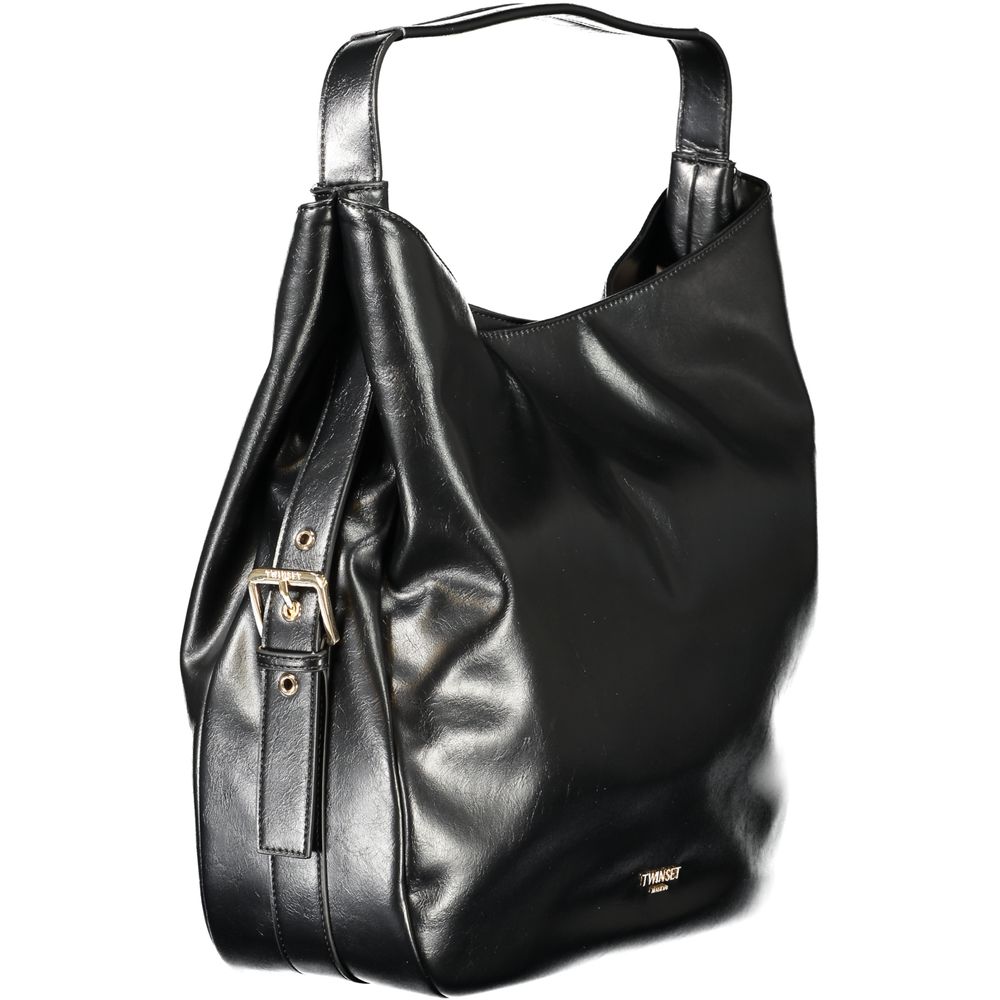 Black Polyethylene Handbag