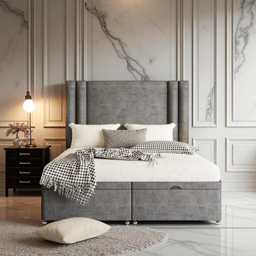 Amara Ottoman Storage Divan Bed Set