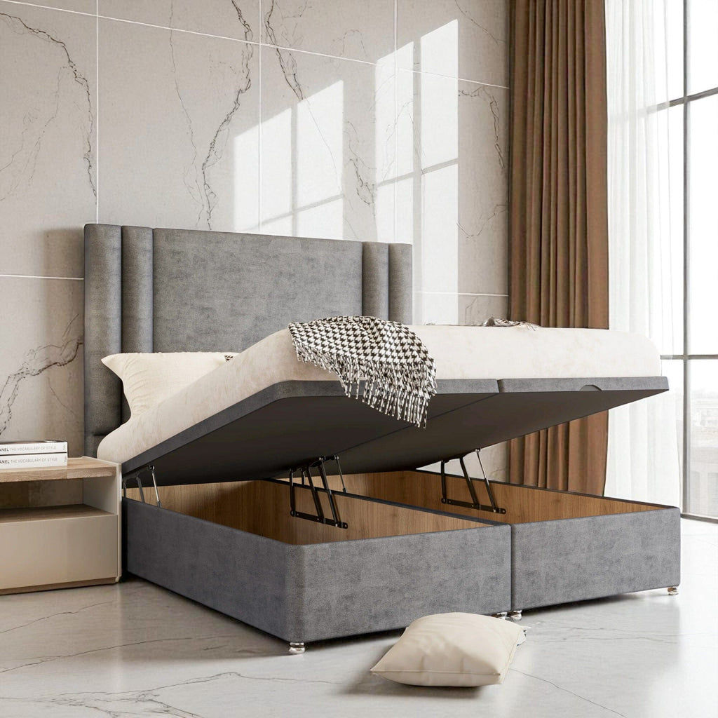 Amara Ottoman Storage Divan Bed Set