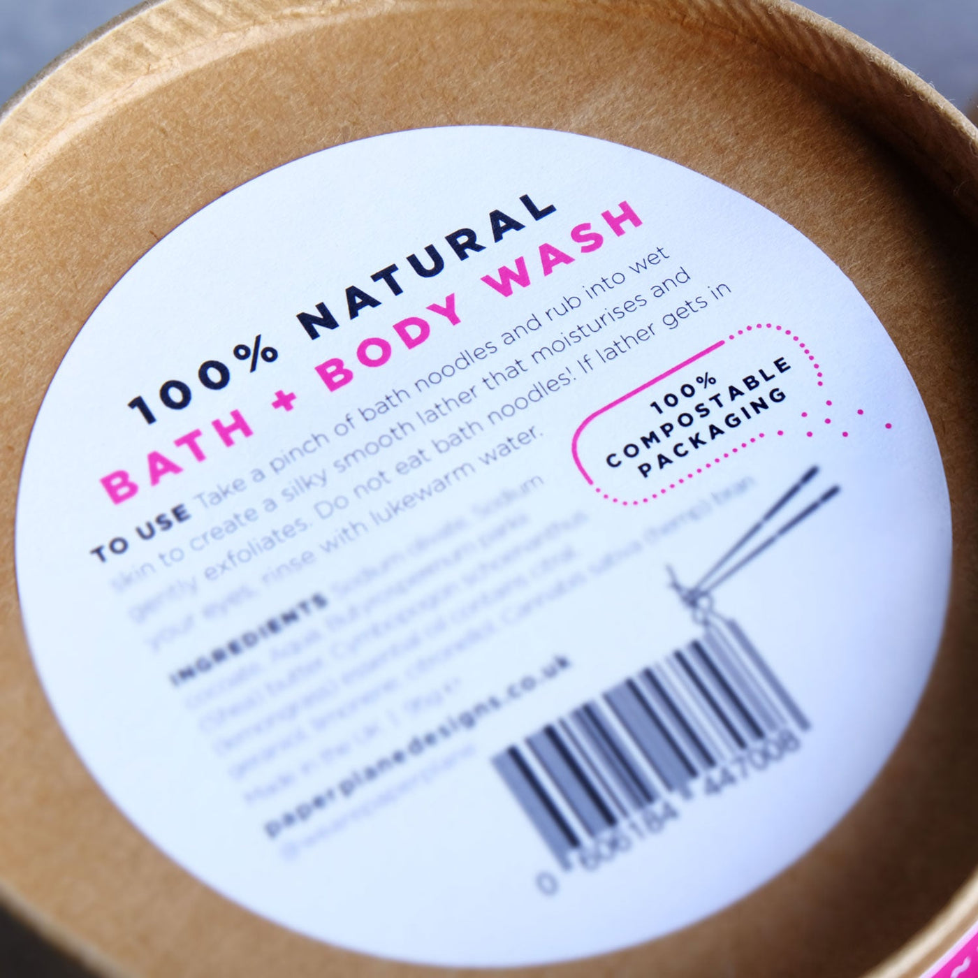 Bath Noodles - 100% natural and vegan body wash
