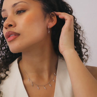 Beau Lightning Necklace | 925 Sterling Silver