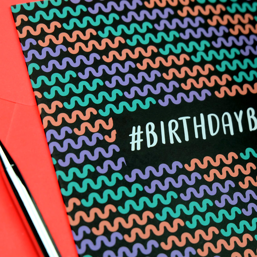 #birthdaybitch Funny Birthday Card