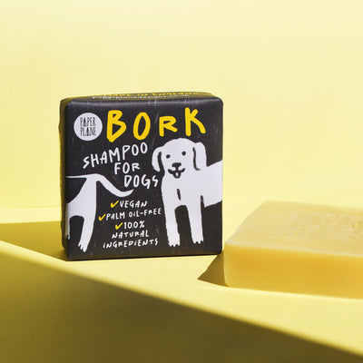 Bork Solid Dog Shampoo Bar - 100% Natural, Vegan & Palm oil-free