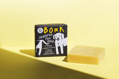 Bork Solid Dog Shampoo Bar - 100% Natural, Vegan & Palm oil-free