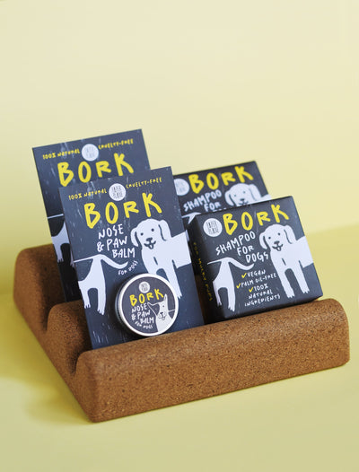 Bork Solid Dog Shampoo Bar - 100% Natural, Vegan & Palm oil-free