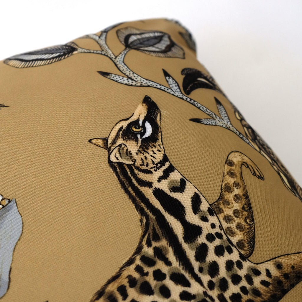 Ardmore - Camp Critters Gold Outdoor Cushion Cover