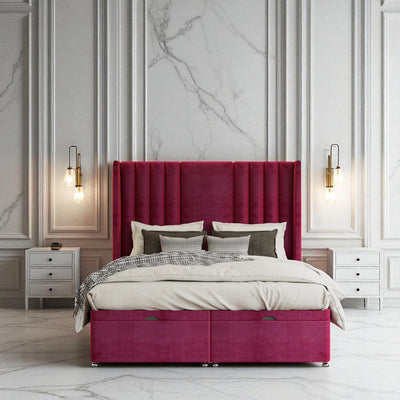 Caruso Ottoman Storage Divan Bed Set
