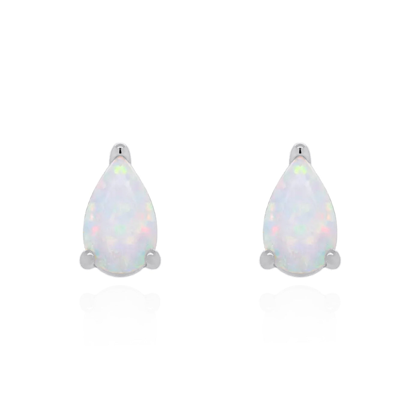 Clara Opal Stud Earrings | 925 Sterling Silver