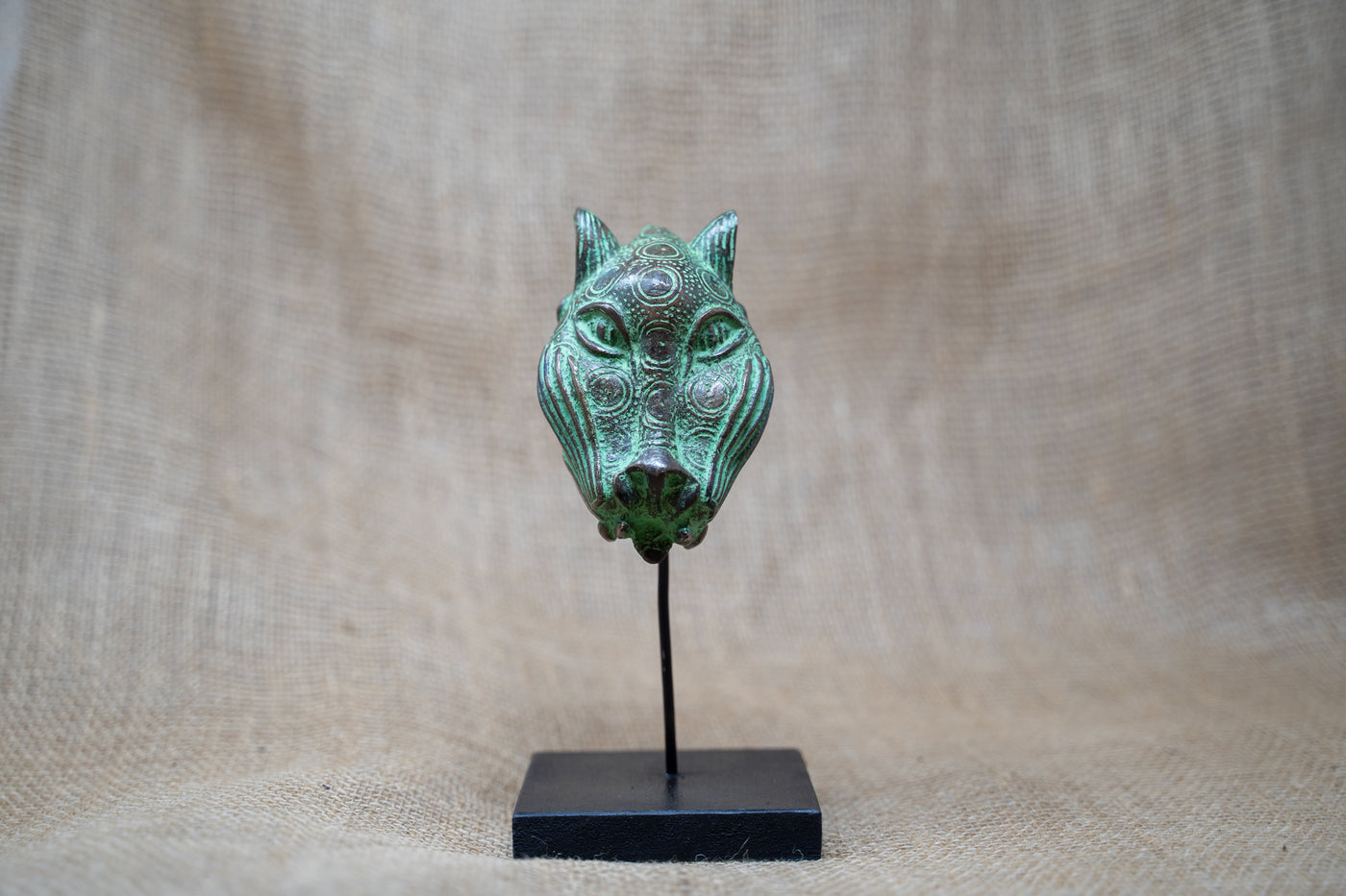 Benin Leopard sculpture - Bronze 26.1