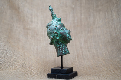 Benin Bronze Head - 37.1