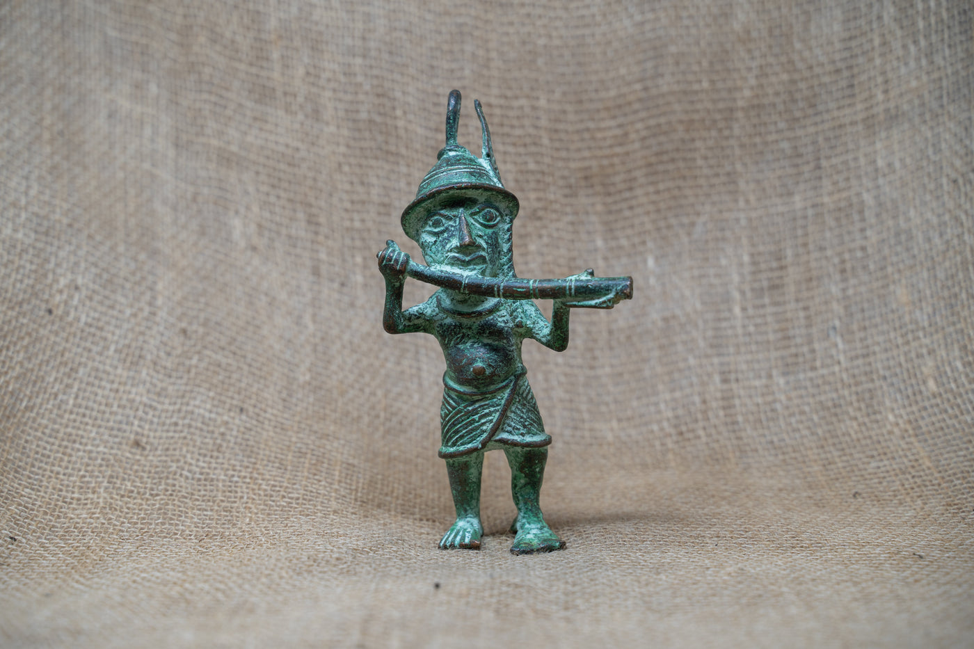 Benin Bronze Warrior TR101.9