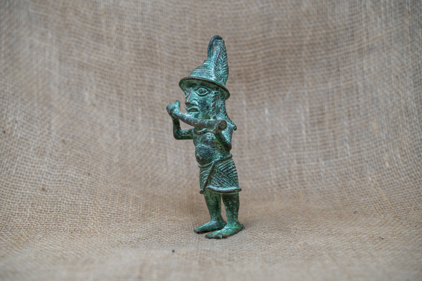 Benin Bronze Warrior TR101.9