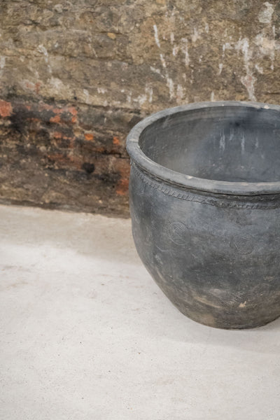 Big Old Grey Asian Pots