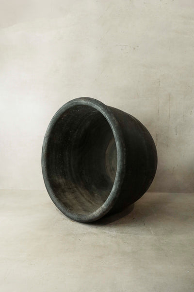 Big Old Grey Asian Pots- L002