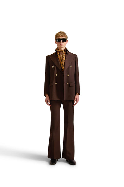 Tailored Fit Monogram Shirt