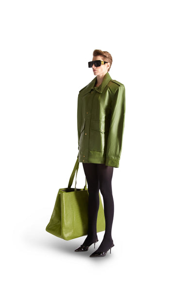 Leather Tote Bag