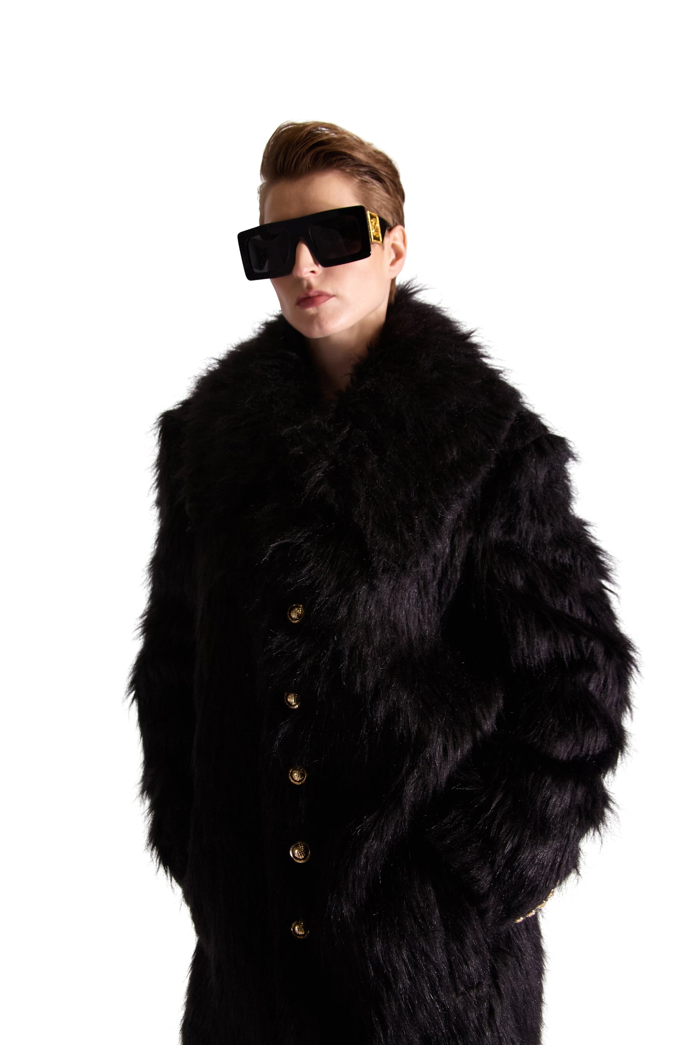 Faux Fur Large Bag