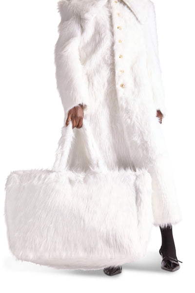 Large Faux Fur Bag