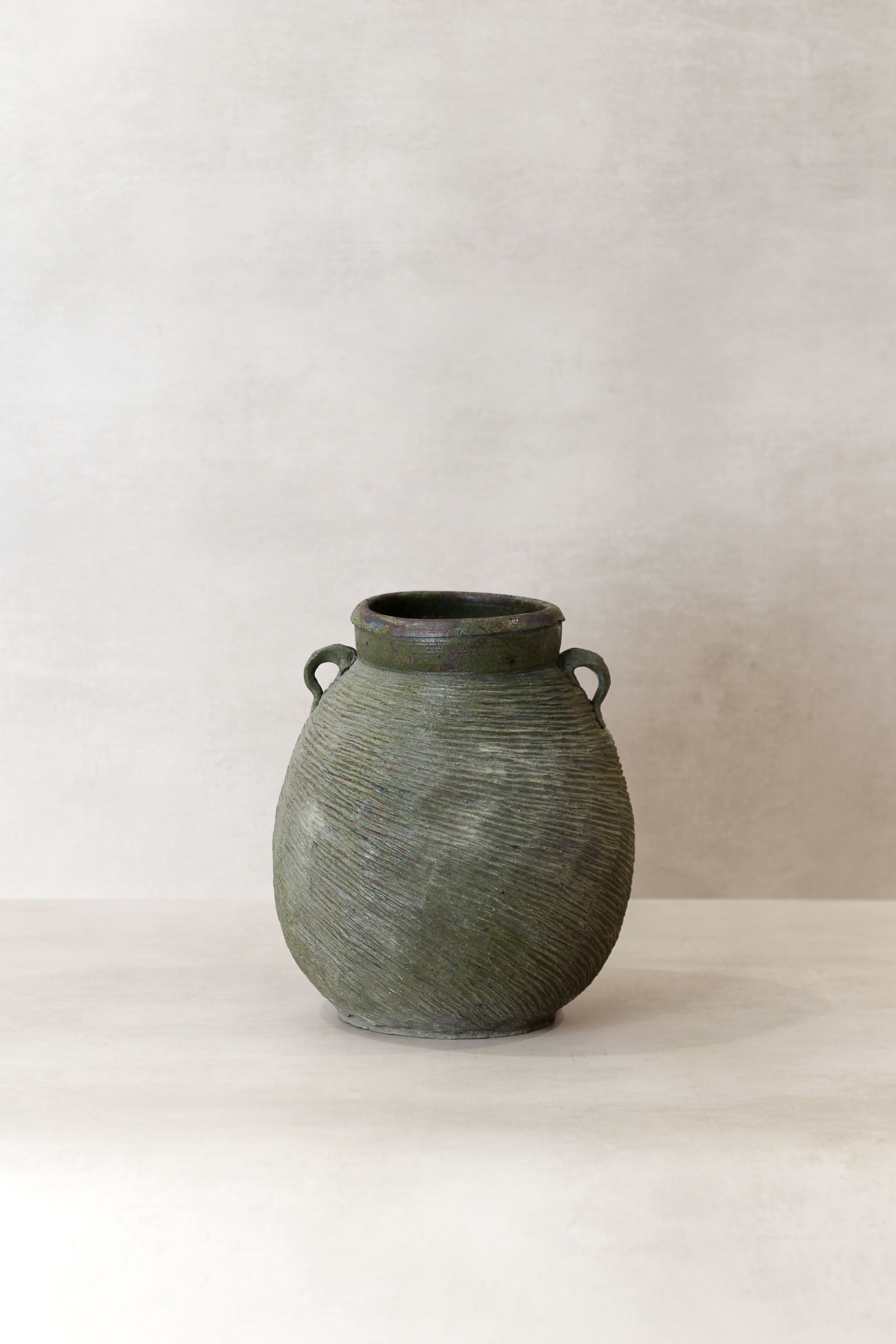 Antique Earthenware Preserve Pots - AEP 5